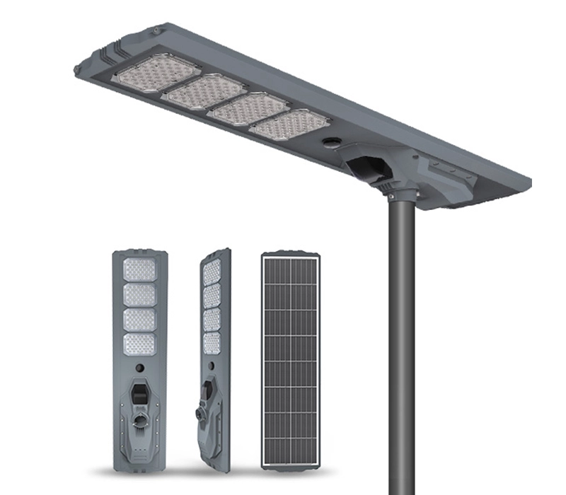 All in one solar street light with LED panels - Leading LED lighting Manufacturer - Vorlane - Vorlane