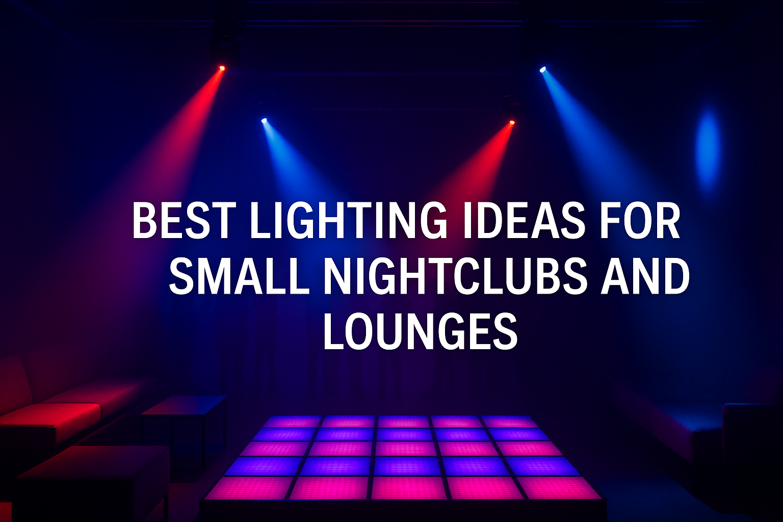 Best lighting ideas for small nightclubs and lounges setup - Best Lighting Ideas for Small Nightclubs & Lounges - Vorlane - Vorlane
