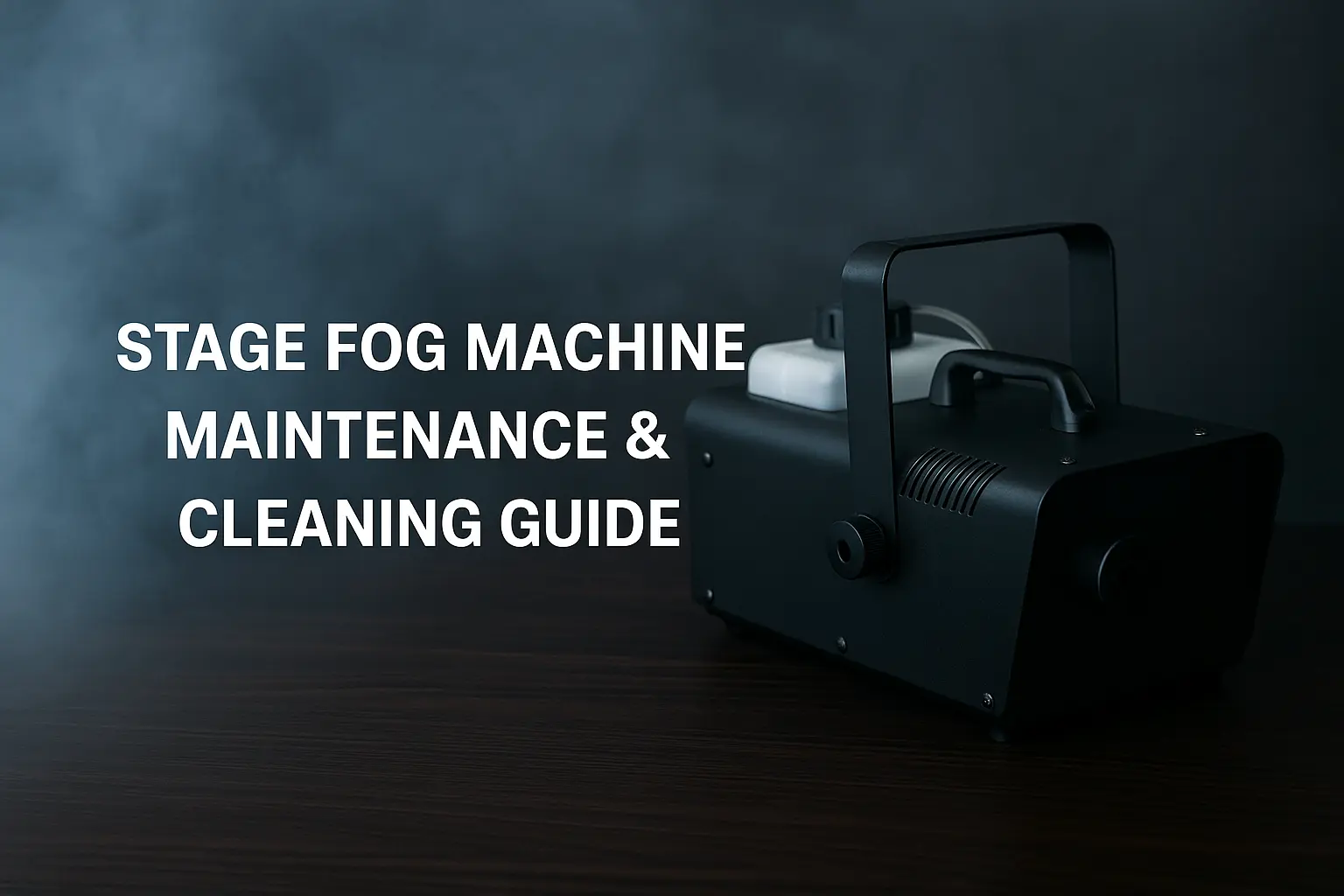 stage fog machine maintenance and cleaning guide - Stage Fog Machine Maintenance & Cleaning Guide - Vorlane - Vorlane